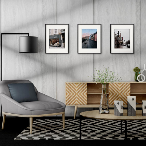 Latitude Run® Ailise Gallery Wall Frame Set, Classic Metal Picture